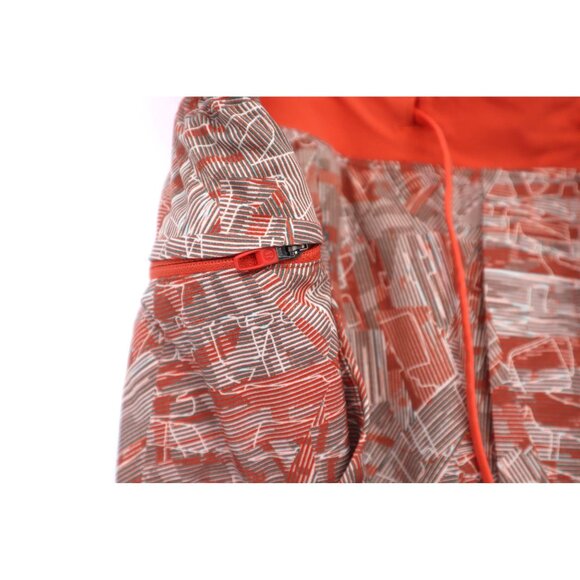 Lululemon Men's Patterned Athletic Board Shorts L Swimming  Elastane Red/White - Picture 7 of 11